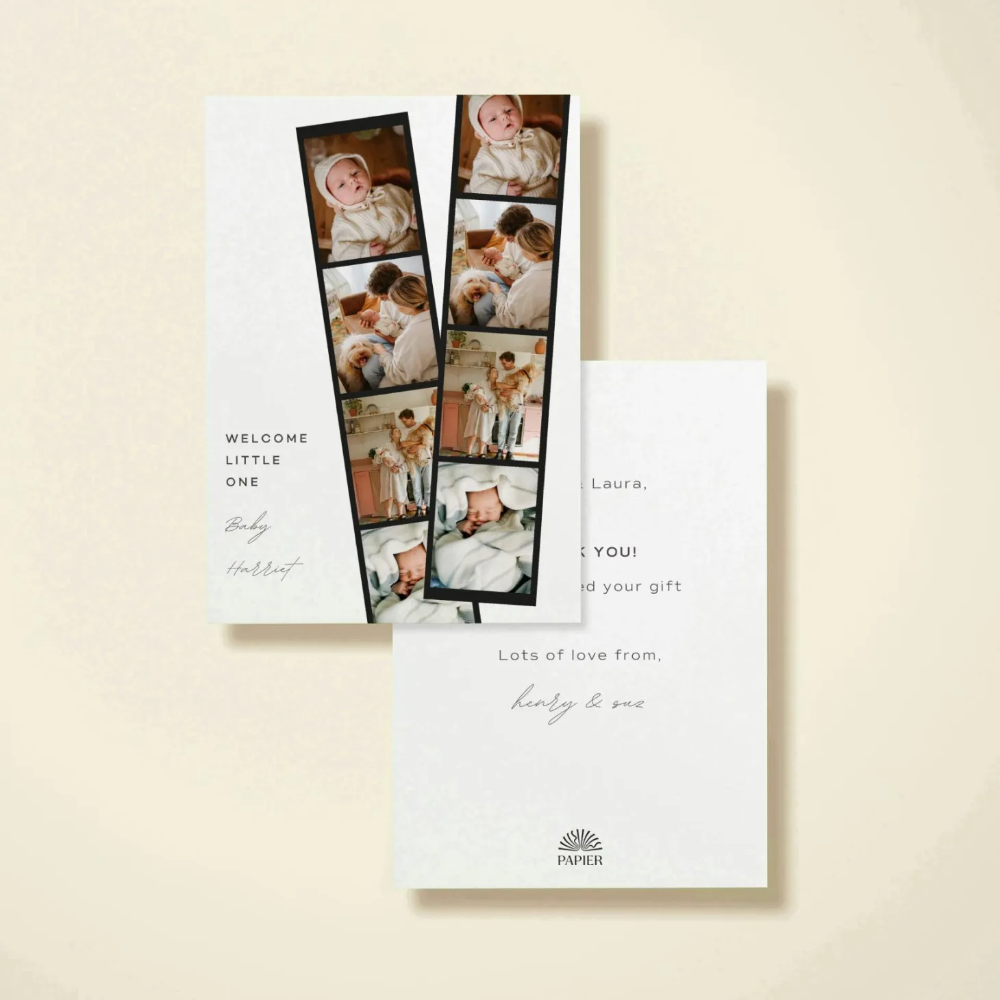 Baby Photo Strip