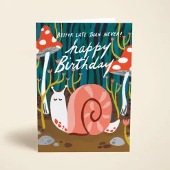 Belated Birthday Snail