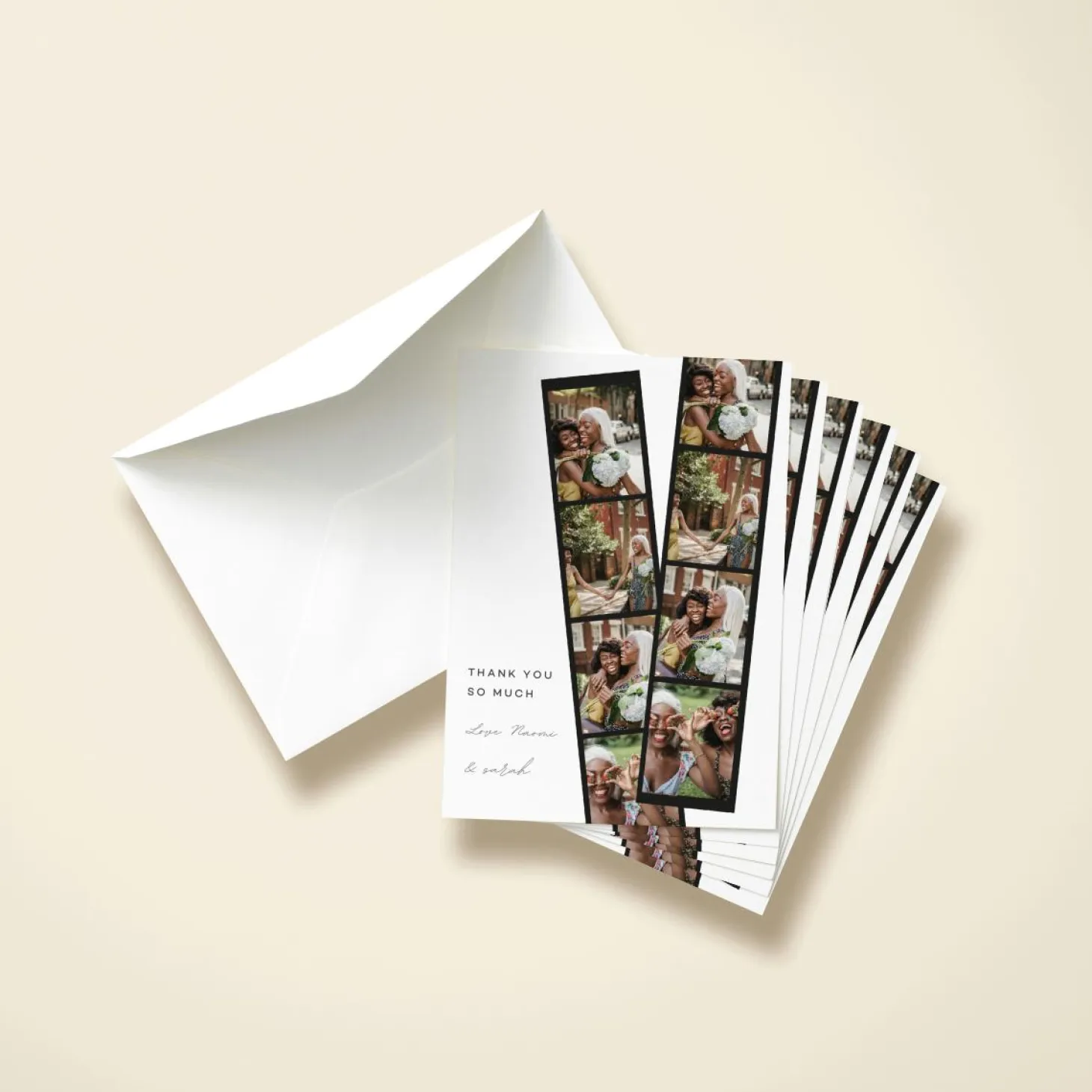 Big Thank You Photo Strip