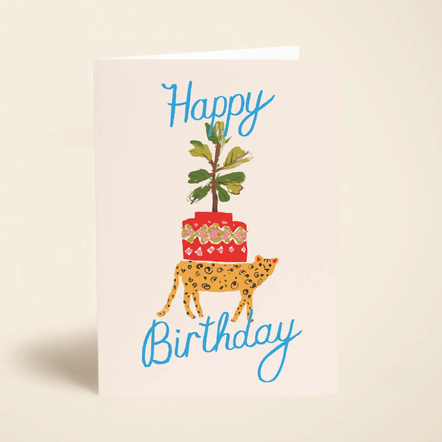 Birthday Cheetah