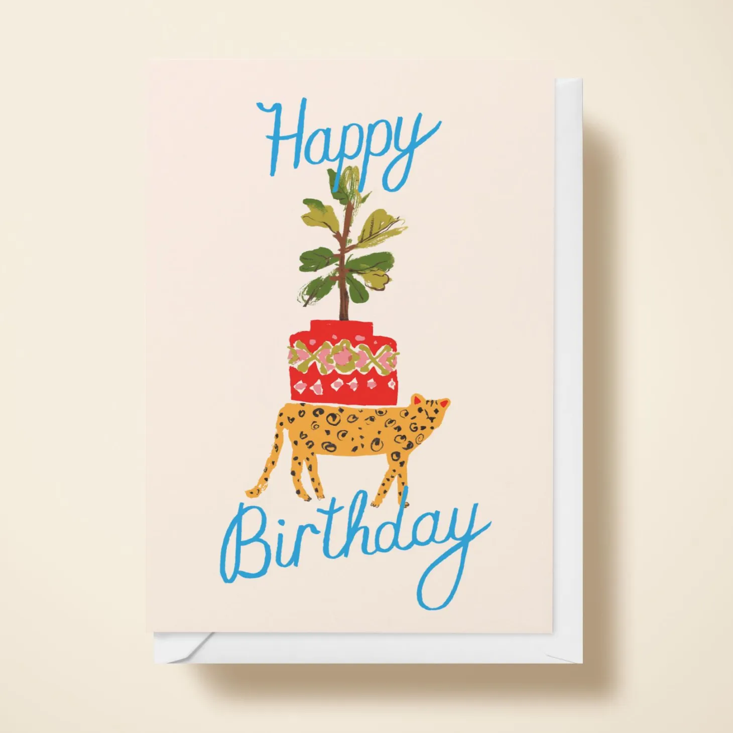 Birthday Cheetah
