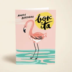 Birthday Flamingo