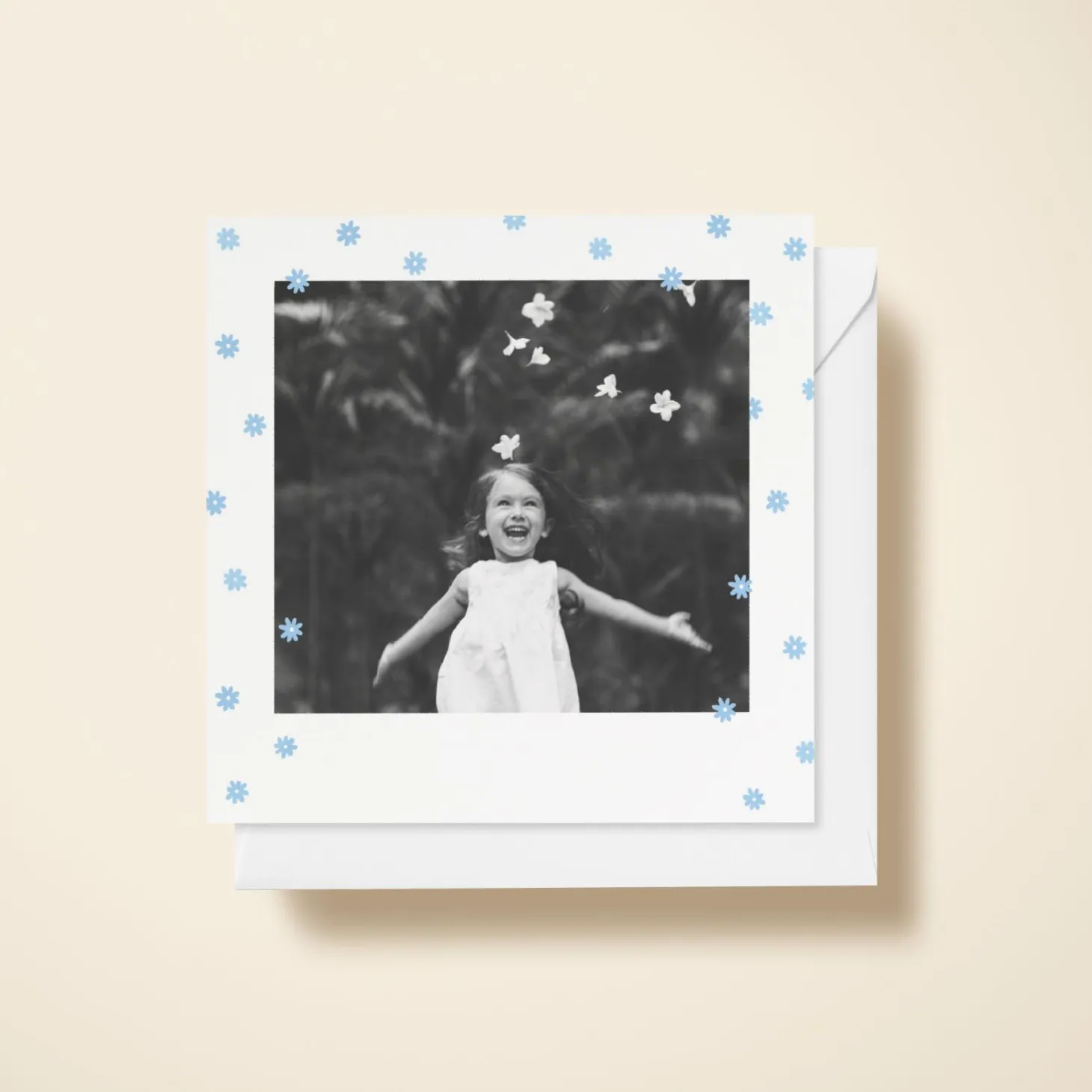 Blue Daisy Scatter