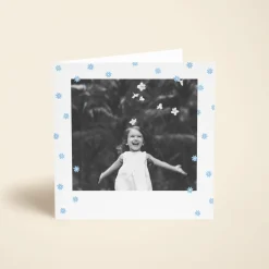 Blue Daisy Scatter