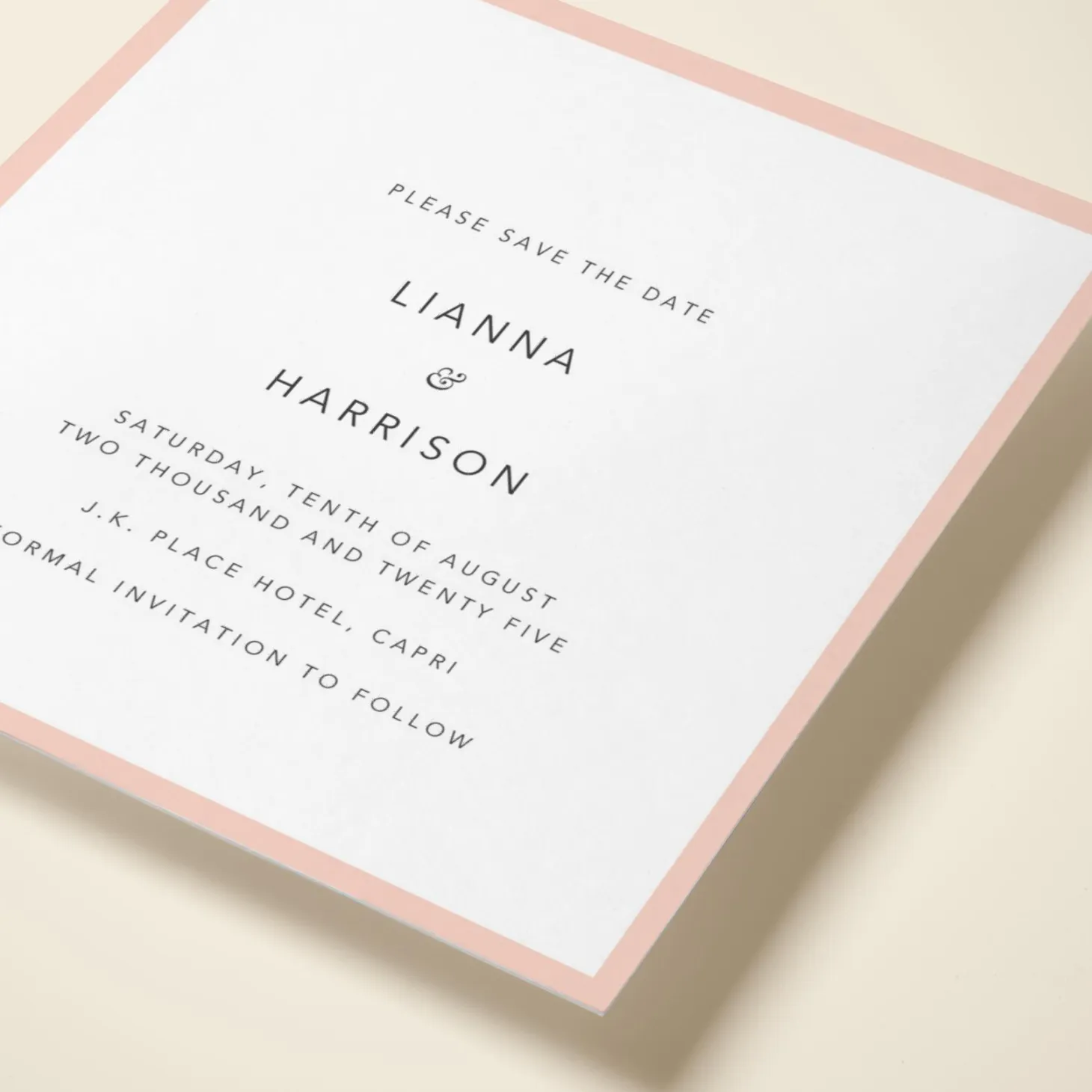 Blush Border