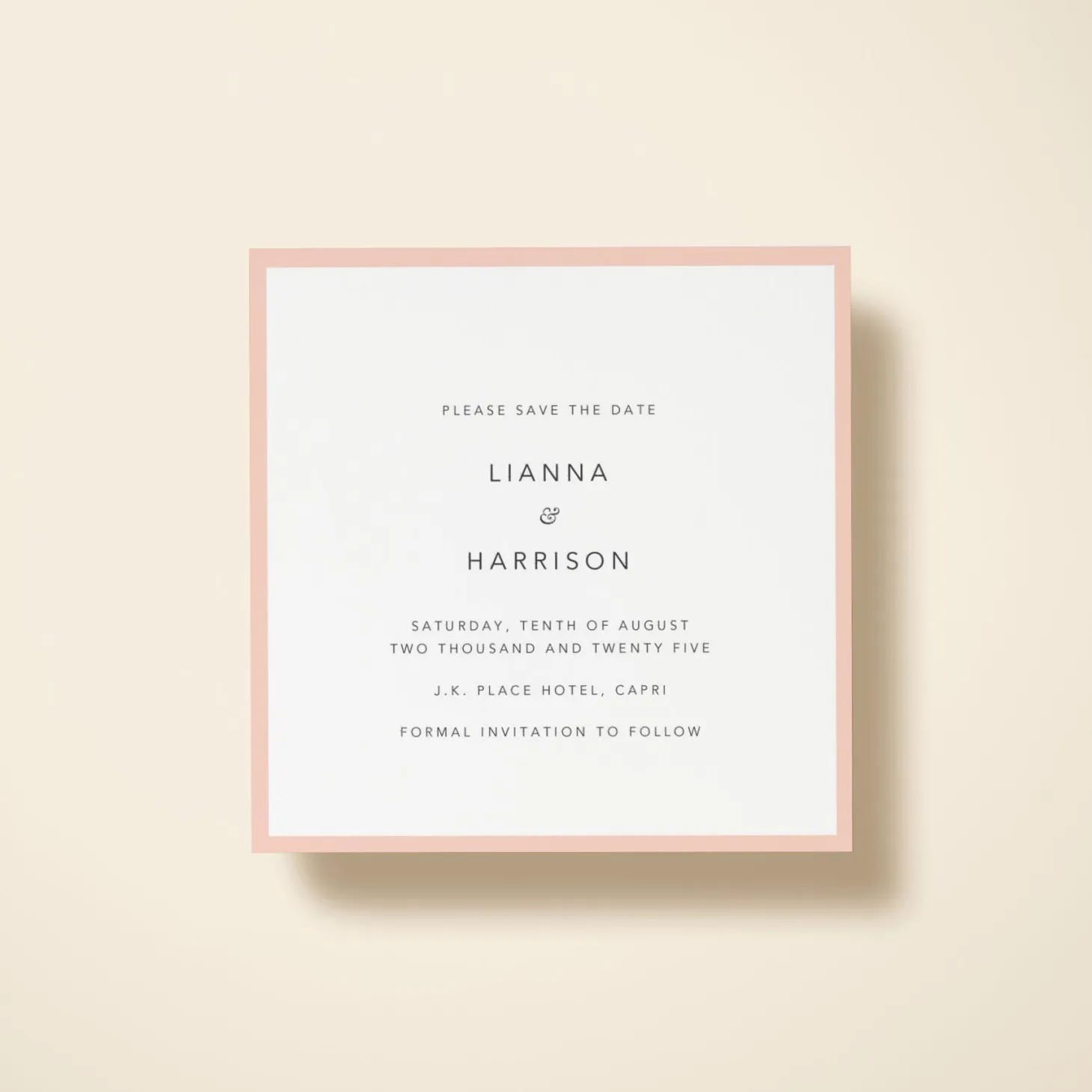 Blush Border