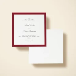Burgundy Border