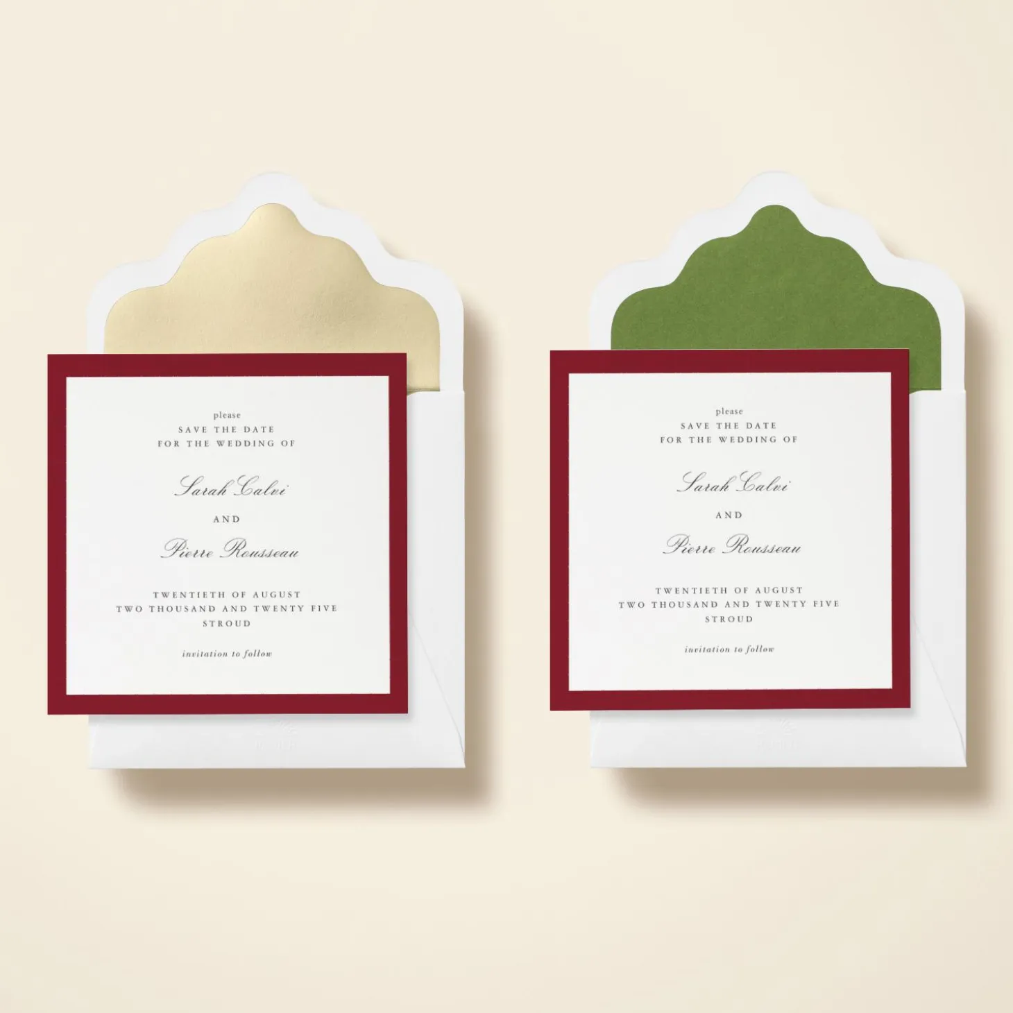 Burgundy Border