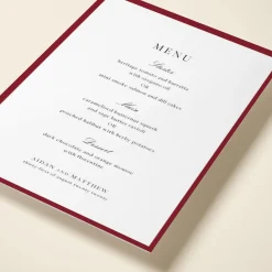 Burgundy Border