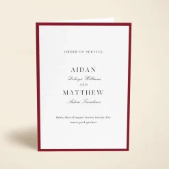 Burgundy Border