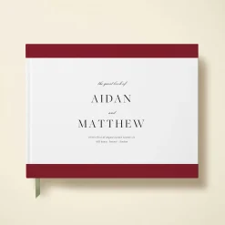 Burgundy Border