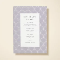 Deco Purple Scallop