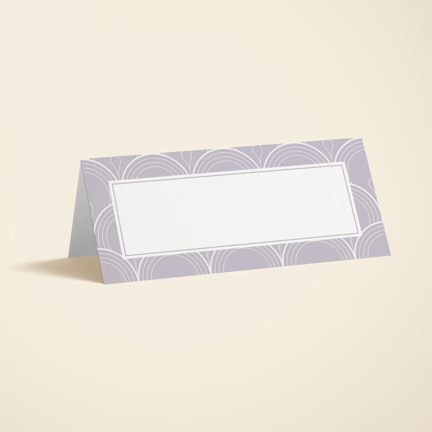 Deco Purple Scallop
