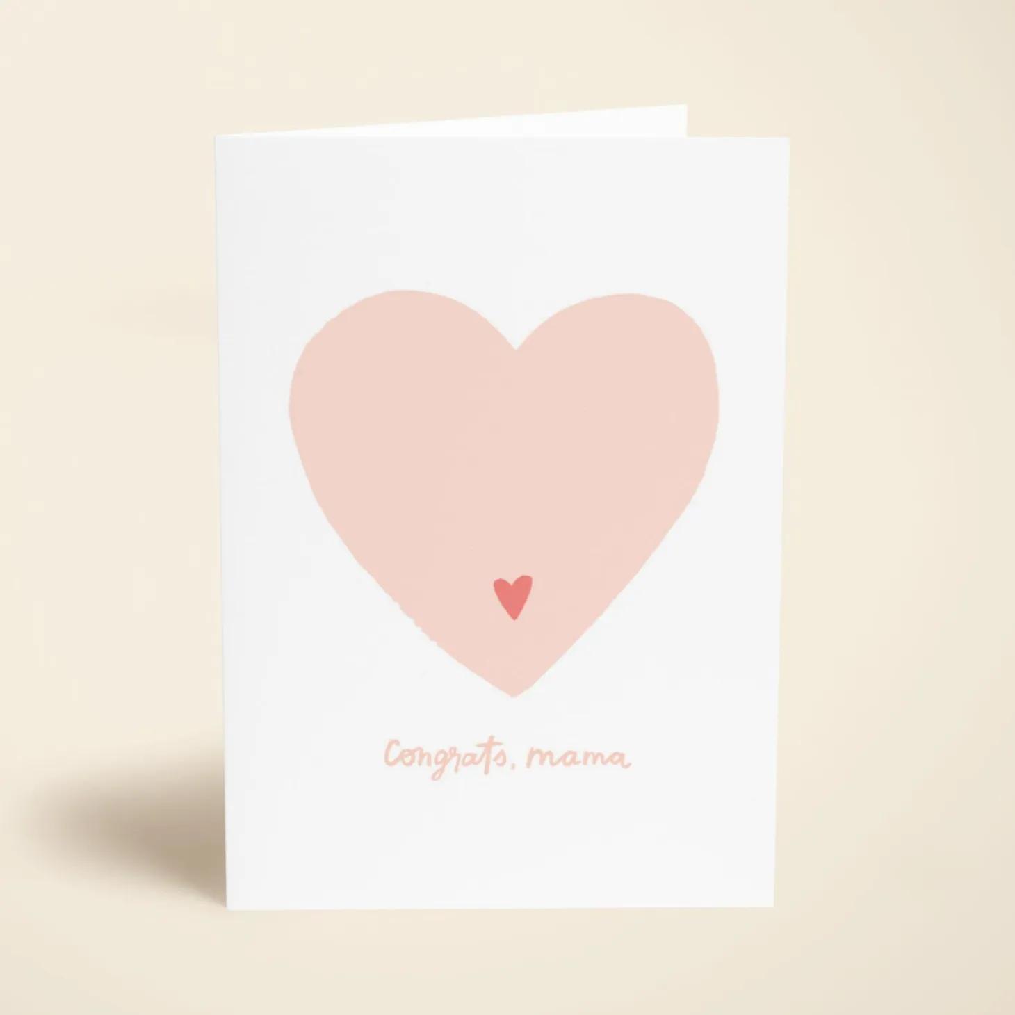 Double Hearts Congrats Mama