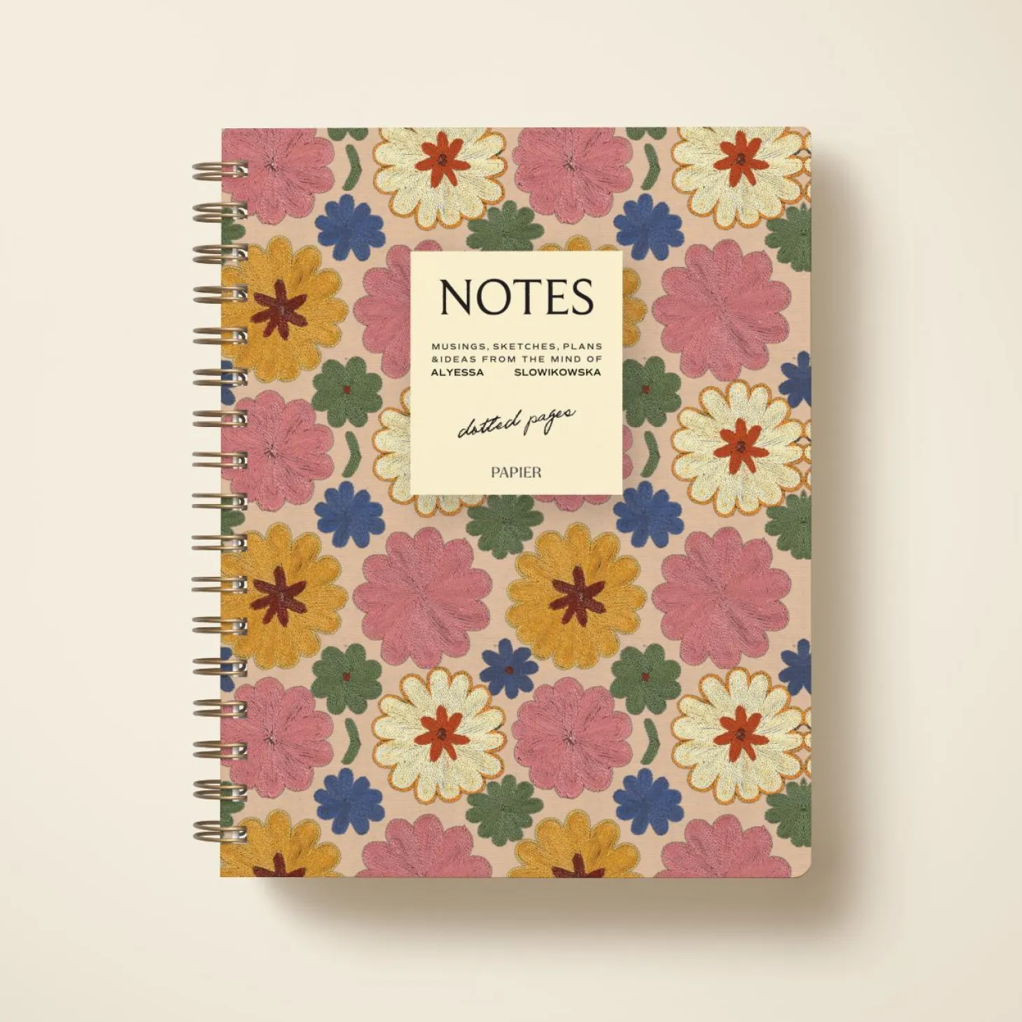 Embroidered Notes