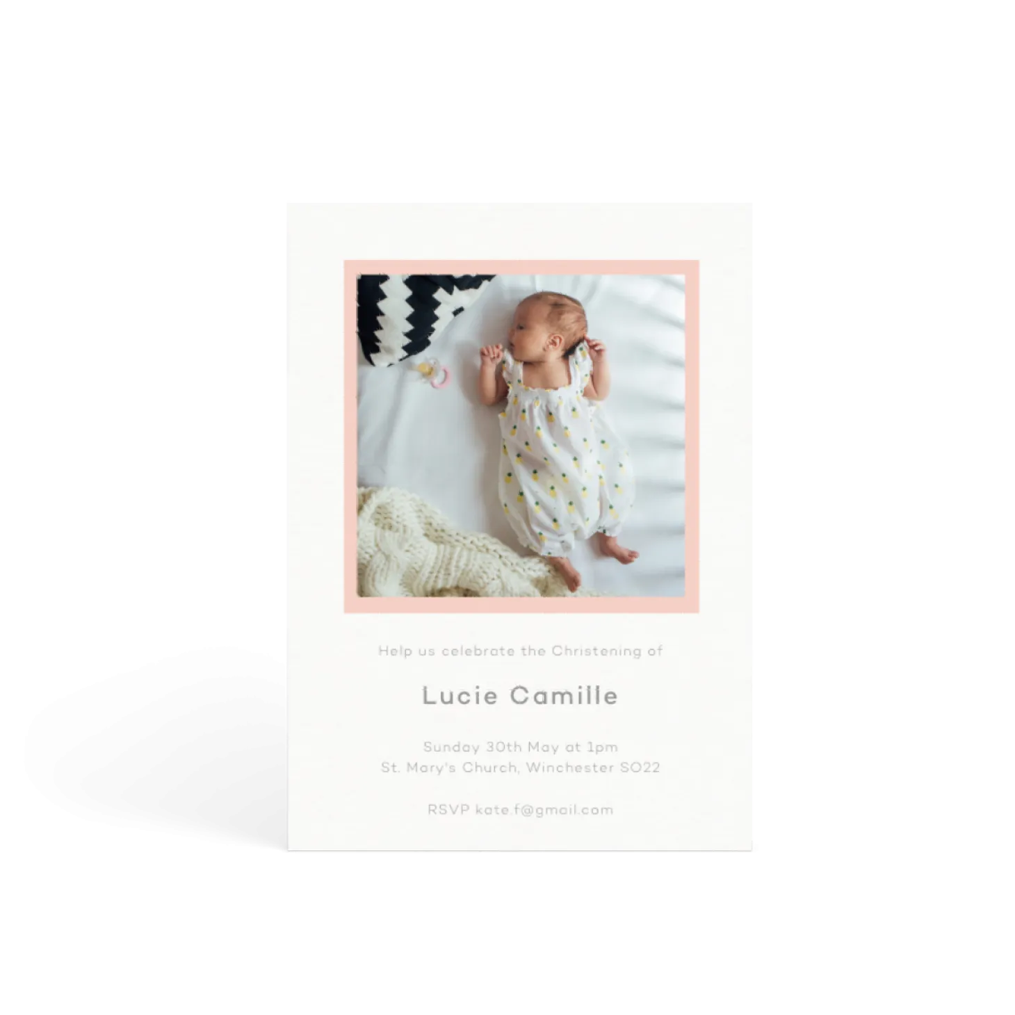Frame Blush Photo
