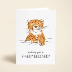Get Well Soon Cheetah