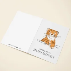 Get Well Soon Cheetah