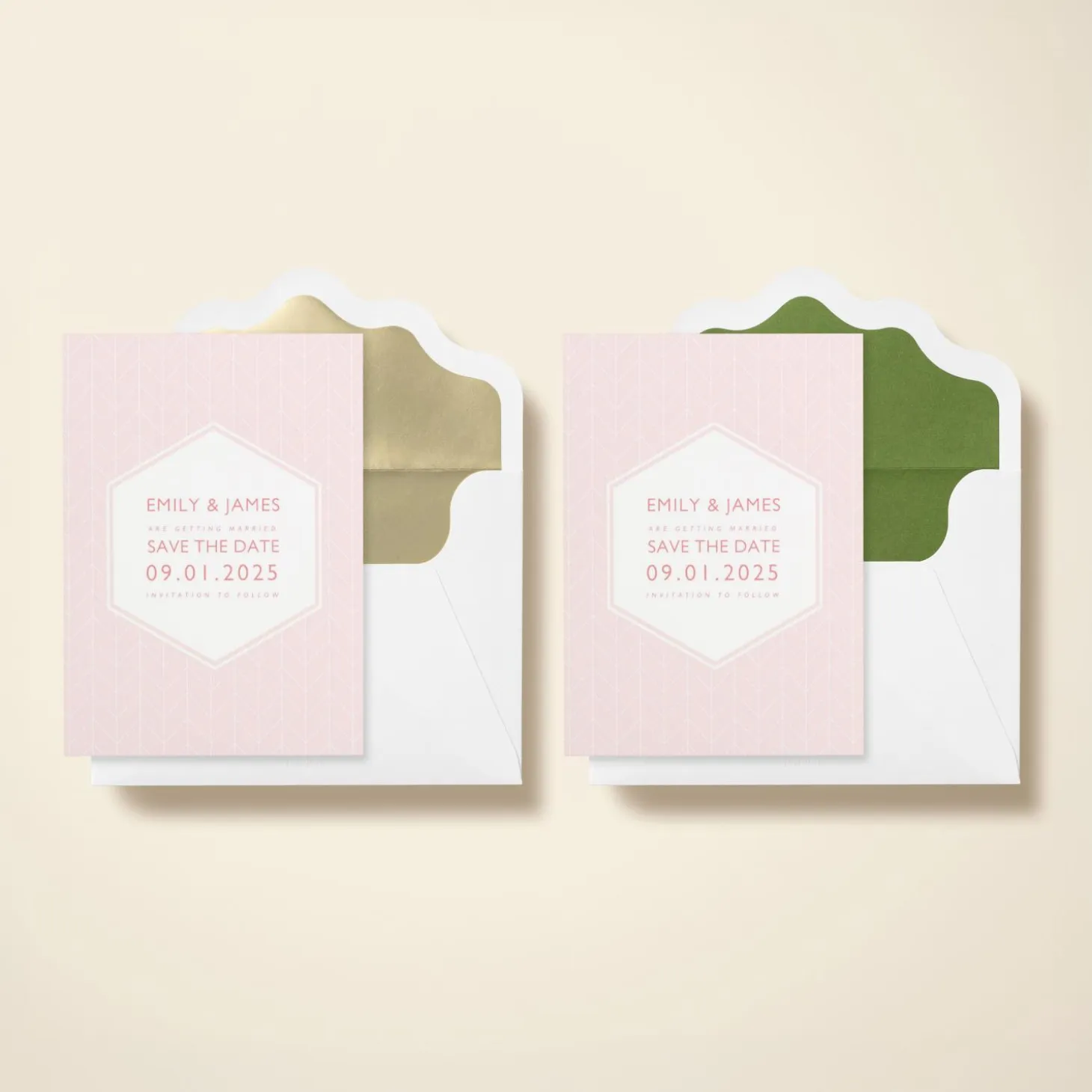 Herringbone Blush
