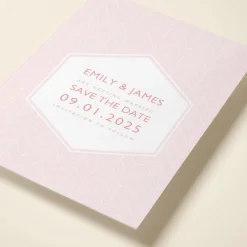 Herringbone Blush