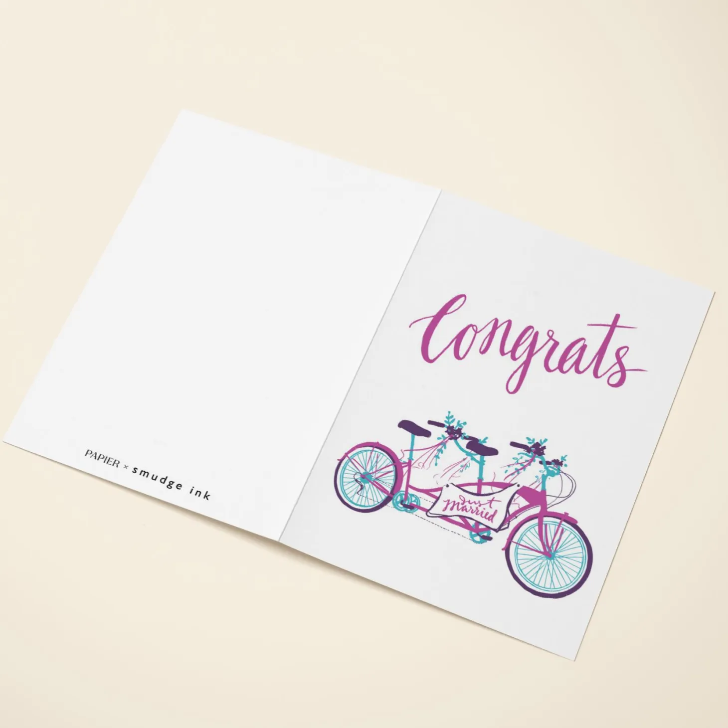 Just Married Tandem