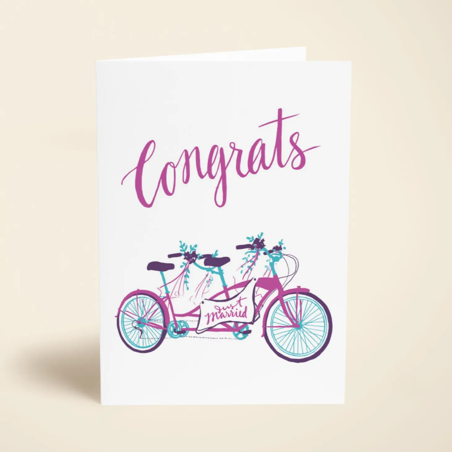 Just Married Tandem