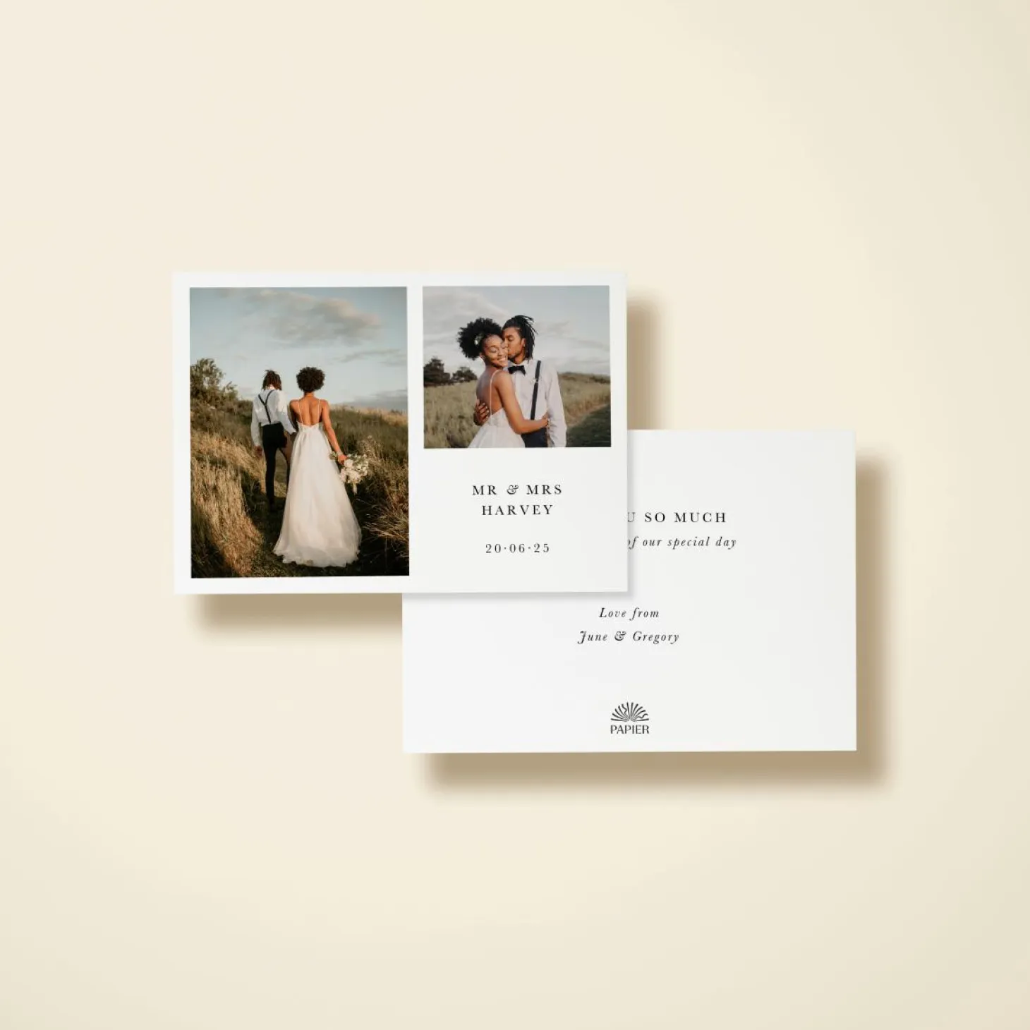 Landscape Wedding Thank You