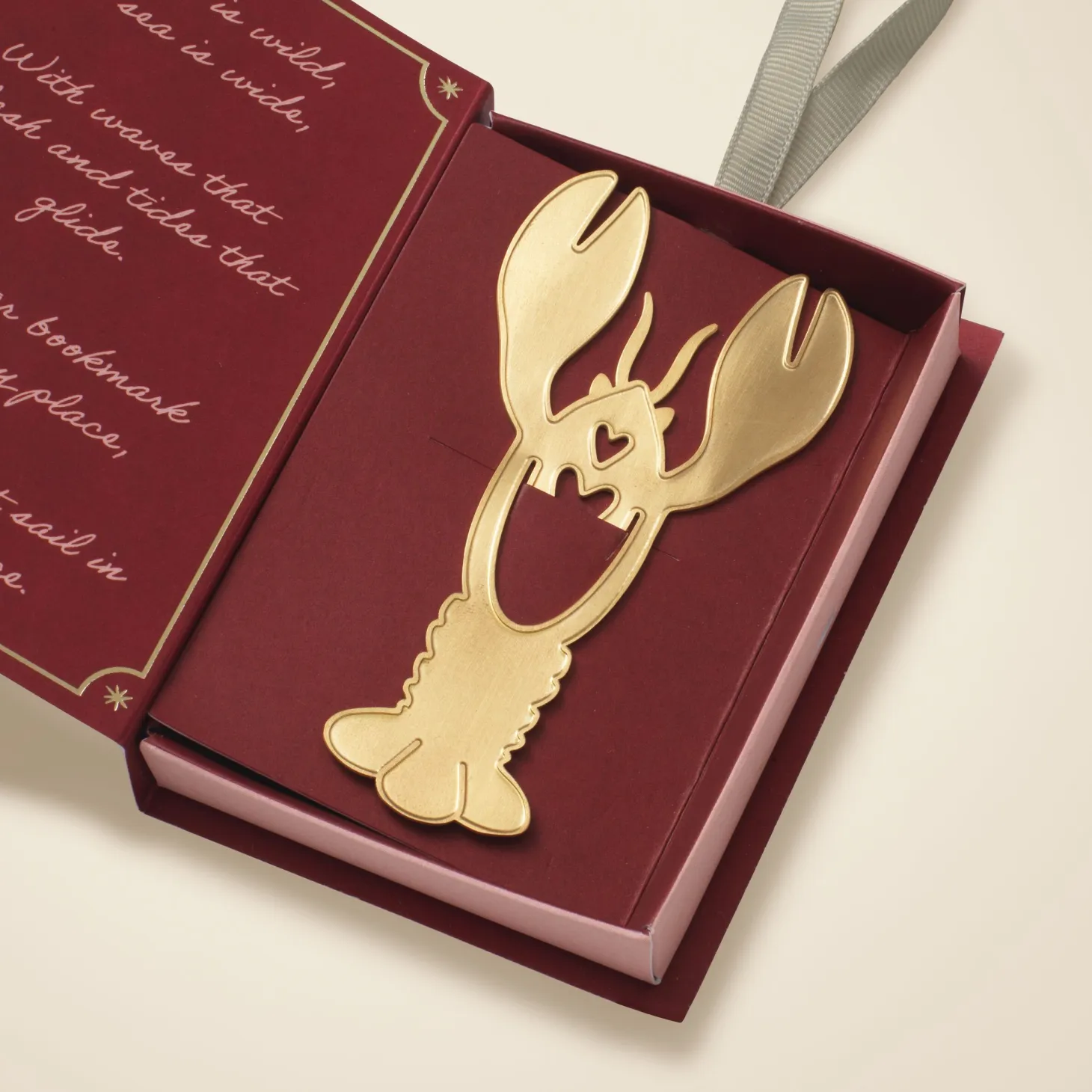 Lobster Bookmark