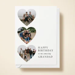 Photo Hearts Grandad