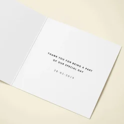 Square Wedding Photo