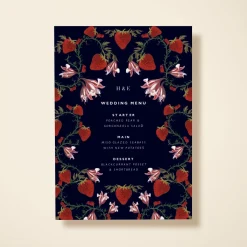 Strawberry Floral