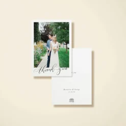 Thank You Calligraphy Portrait