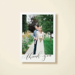 Thank You Calligraphy Portrait