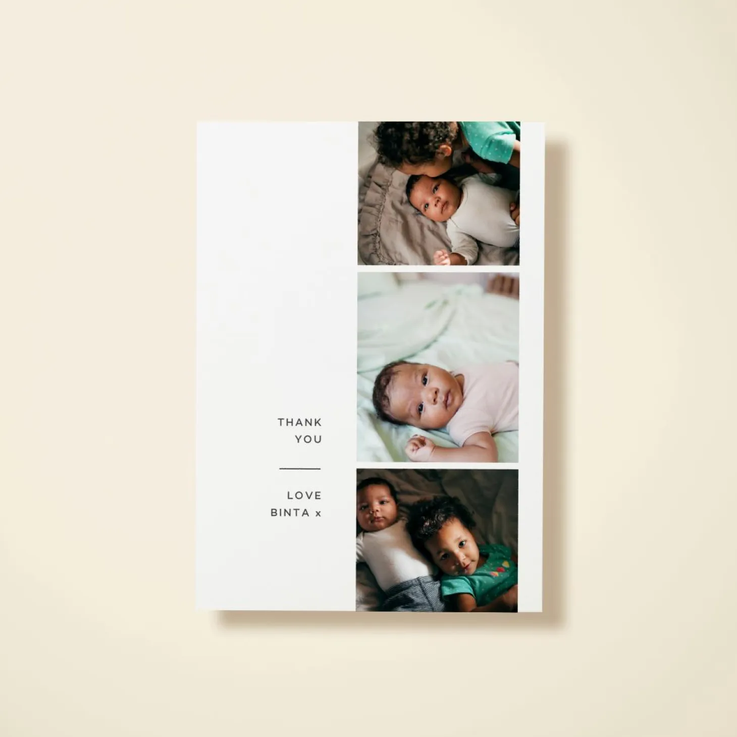Thank You Minimal Photo Strip