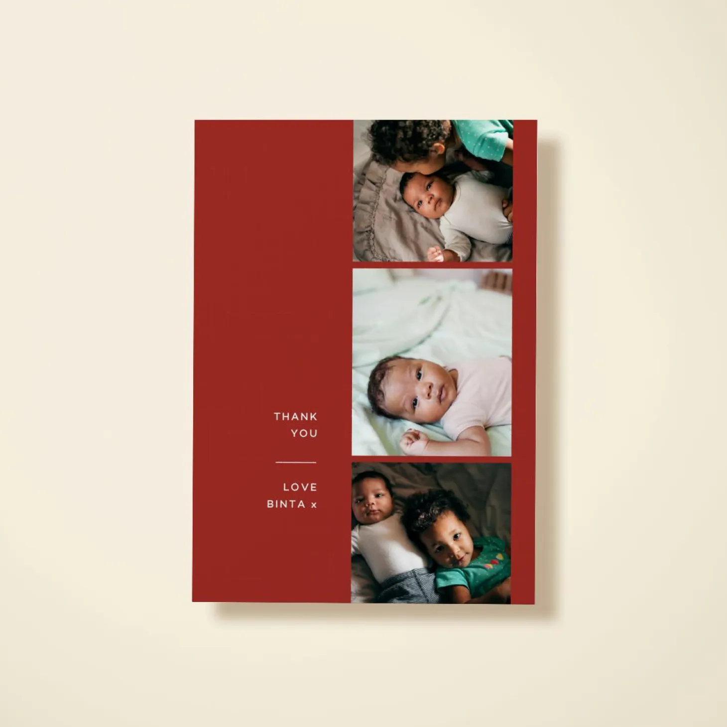 Thank You Minimal Photo Strip