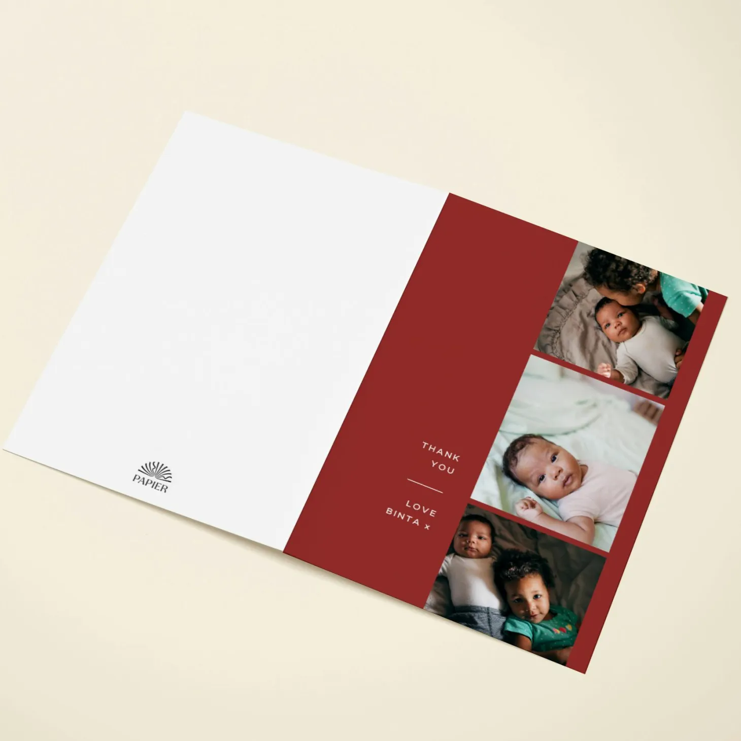 Thank You Minimal Photo Strip