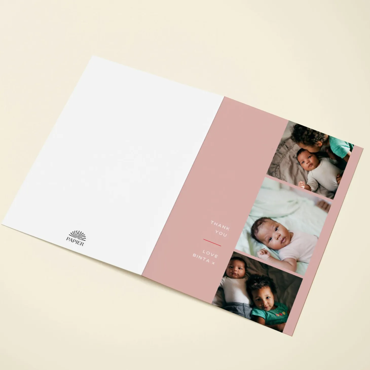 Thank You Minimal Photo Strip