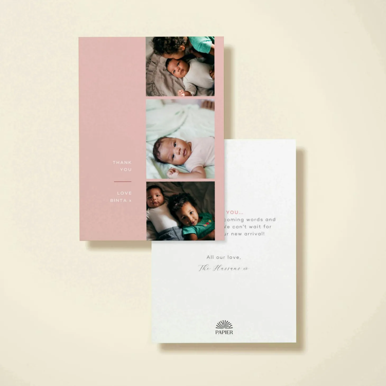 Thank You Minimal Photo Strip