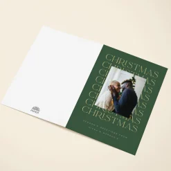 Typographic Christmas Photo