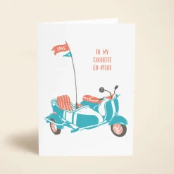 Vespa And Sidecar