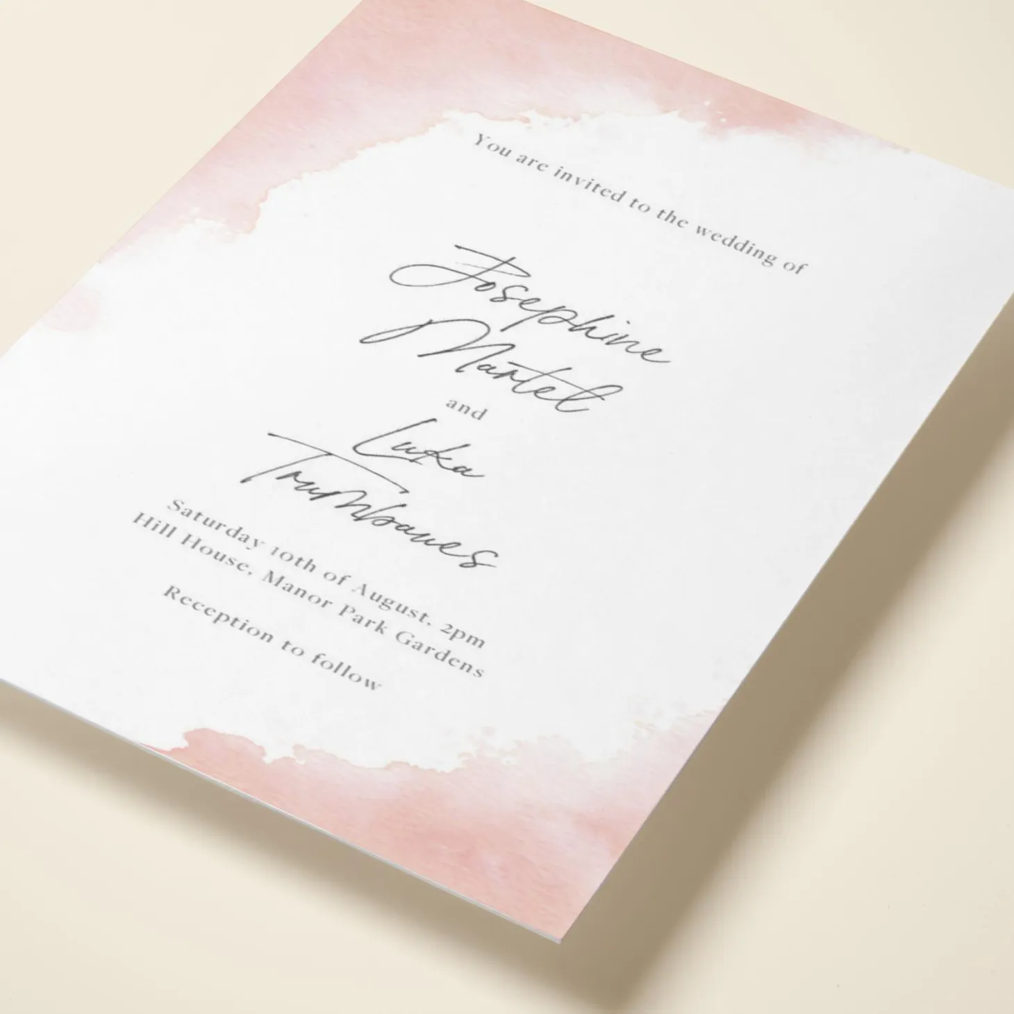 Watercolour Blush