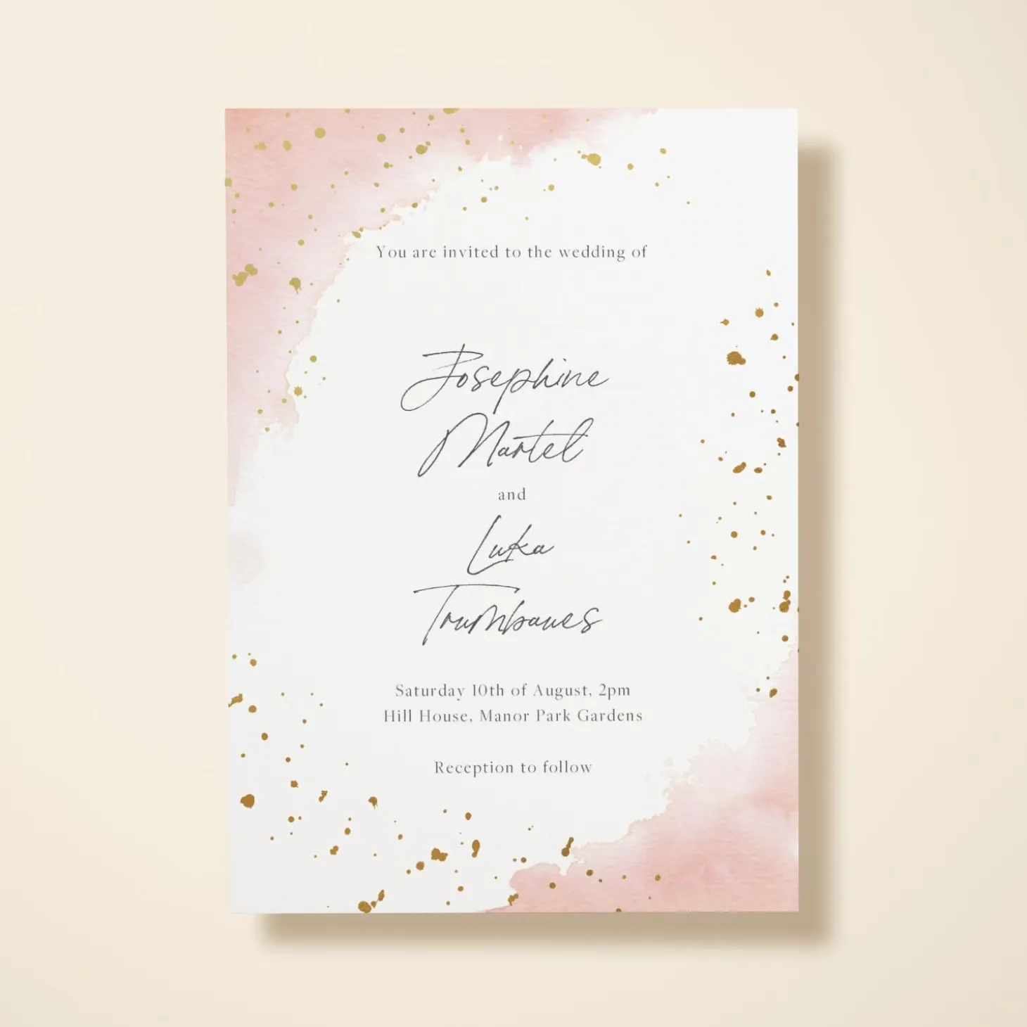 Watercolour Blush