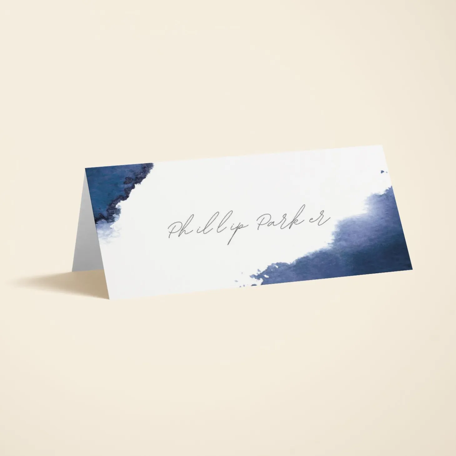 Watercolour Navy