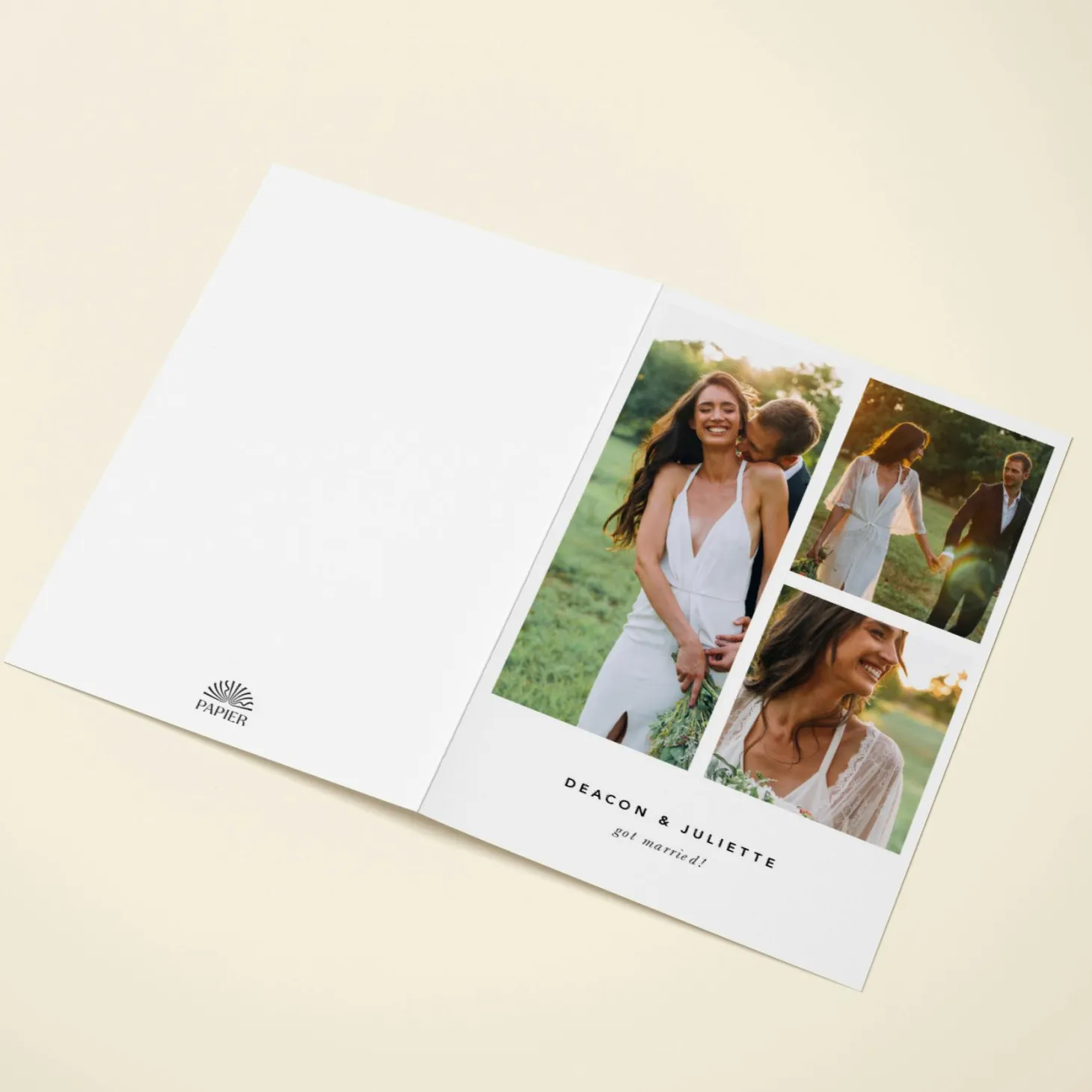 Wedding Thank You Triptych