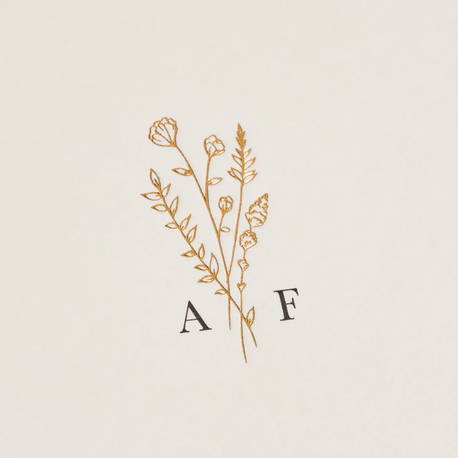 Wildflower Monogram