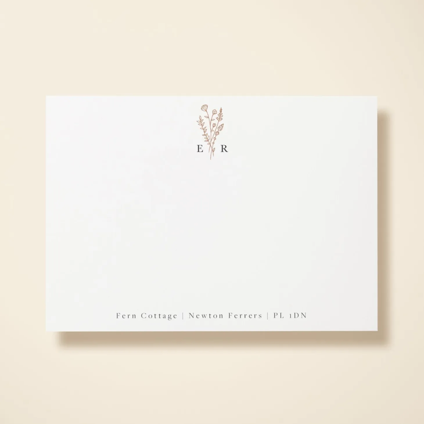 Wildflower Monogram