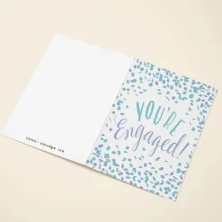 You're Engaged Confetti Blue