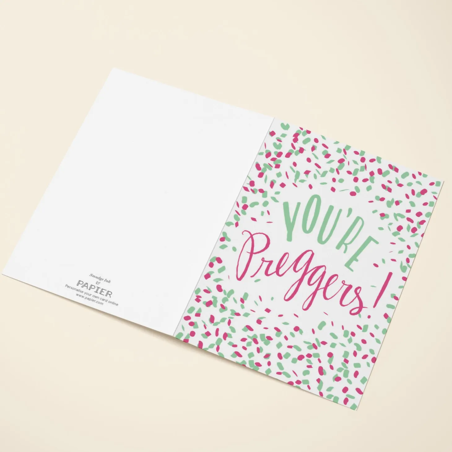 You're Preggers Confetti
