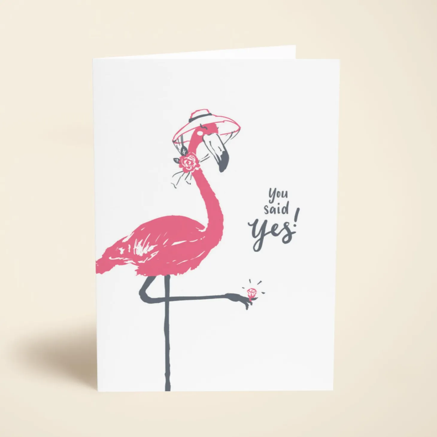 You Said Yes Flamingo